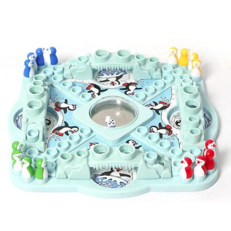 Gra planszowa wyścigi pingwinów chińczyk