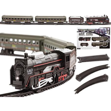 Realistyczna, Elektryczna Kolejka - Parowóz + Wagony