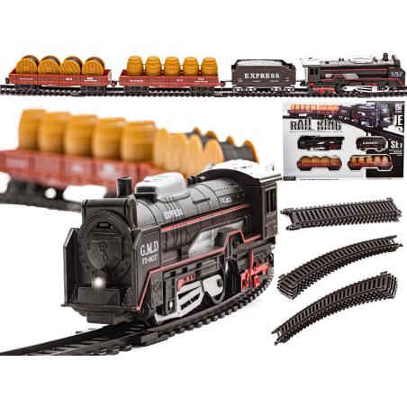 Realistyczna Kolejka Parowóz, Wagony, Światło