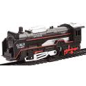Kolejka rail king Parowóz + 3 Wagony