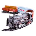 Kolejka rail king Parowóz + 3 Wagony