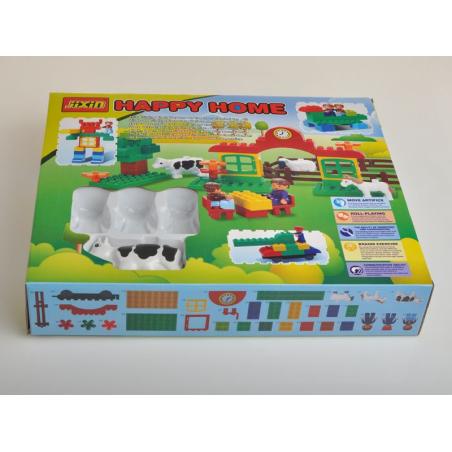 Edukacyjne Klocki 5188A - Bez Ludzików