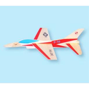 Model Sylwetkowy Do Startu Z Wyrzutni Gumowej F-16