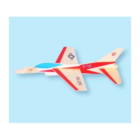 Model Sylwetkowy Do Startu Z Wyrzutni Gumowej F-16