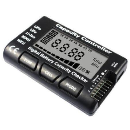 GPX Extreme: Tester Miernik napięcia i pojemności pakietów LiPo/LiFe/Li-Ion 2-7S i NiCd/NiMH 4-7C