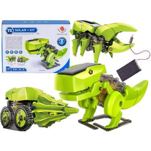 Zabawka Solarna Robot Pojazd Dinozaur Solarny 3w1