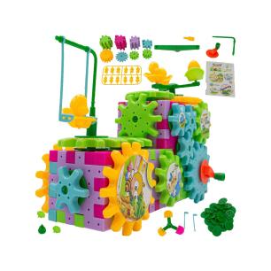 Klocki Edukacyjne, Konstrukcyjne 78 Elementów Ciuchcia