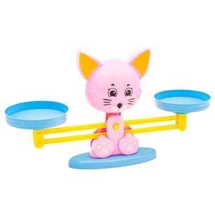 Gra Nauka Liczenia - Równoważnia Waga Szalkowa Kot - Frog Balance