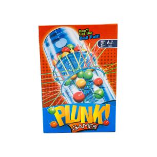 Gra Zręcznościowa Typu Bierki PLUNK Spadające Kulki, Wieża + Kolorowe Kuleczki