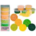 Koraliki Do Prasowania 3000szt, Prasowanki, Do Prasowanek, 6 Kolorów, Zapas -  ODCIENIE ŻÓŁTEGO I ZIELONEGO