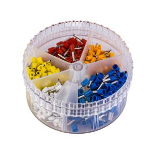 Konektory Kablowe, Zestaw Tulejek, Końcówek 500 szt. Tulejki Do Zaciskarki, Praski