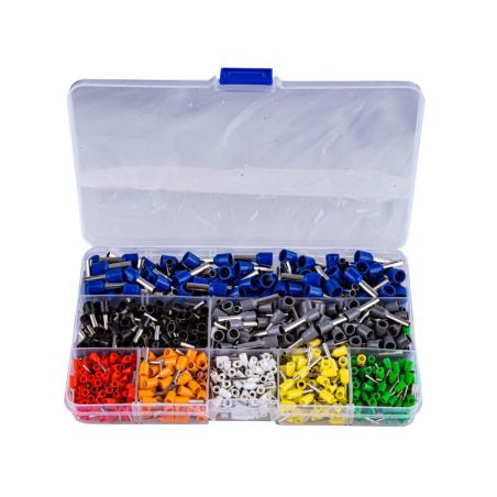 Konektory Kablowe, Zestaw Tulejek, Końcówek 800 szt. Tulejki Do Zaciskarki, Praski