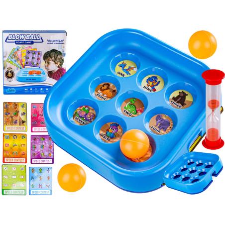 Zabawna Gra Blow Ball, Dmuchanie Piłeczki Puzzle