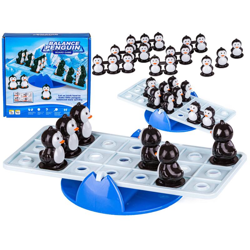 Edukacyjna Gra Matematyczna Logiczna Balansujące Pingwinki, Równoważnia, Huśtawka Edukacyjna Gra Matematyczna Logiczna Balansujące Pingwinki, Równoważnia, Huśtawka