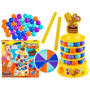 Gra Zręcznościowa Chwiejący Się Tort, Myszka Na Torcie