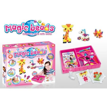 Koraliki Wodne Zestaw 1400 Sztuk + Akcesoria