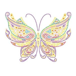 Haft Diamentowy, Obraz, Mozaika Diamentowa Diamond Painting, MOTYL 30x40cm