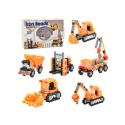 Prasowanka, Koraliki Do Prasowania, Zestaw POJAZDY BUDOWLANE 3D 3000 Sztuk