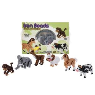 Prasowanka, Koraliki Do Prasowania, Zestaw ZWIERZĘTA 3D 3000 Sztuk