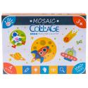 Kreatywna Układanka, Mozaika, Kolaż Klocki DIY