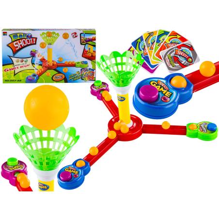 Gra Zręcznościowa Skaczące Kulki, Piłeczki, Rzut Do Kosza Pchełki