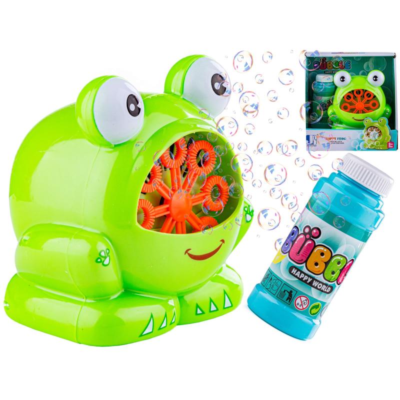 Maszynka Do Puszczania Baniek Mydlanych, WESOŁA ŻABKA Bańki Mydlane Maszynka Do Puszczania Baniek Mydlanych, WESOŁA ŻABKA Bańki Mydlane