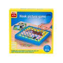 Edukacyjna Gra Zręcznościowa Układanka Kolorowe Gumki Sznurek Hook Picture Game Karty