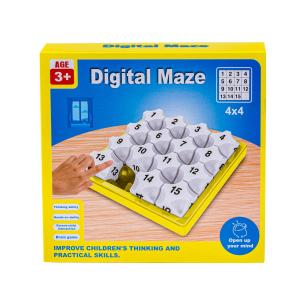Gra Logiczna Edukacyjna Układanka Liczbowa DIGITAL MAZE