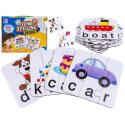 Edukacyjna Gra Słów, Puzzle Do Nauki Języka Angielskiego, Fiszki, Dopasuj Literki, Nauka Wyrazów Spelling Puzzle