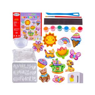 Kreatywny Zestaw Stwórz Magnes, Odlew DIY SŁODKI ZESTAW 12 Elementów Zrób To Sam