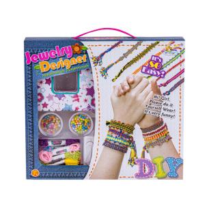Zestaw Do Tworzenia Biżuterii, Bransoletek, Koraliki, Nitki + Akcesoria