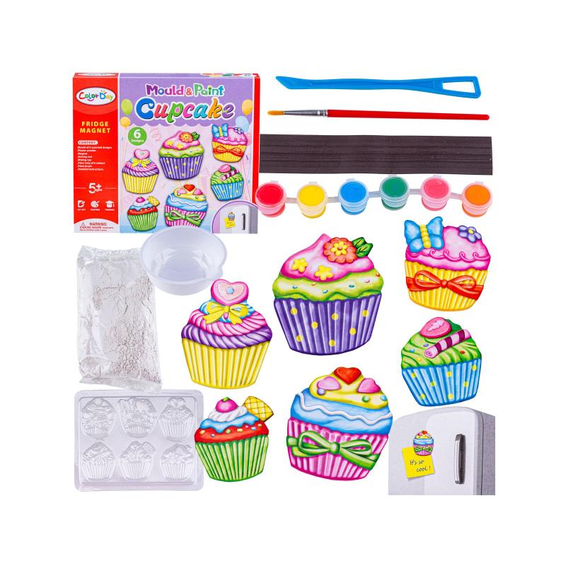 Kreatywny Zestaw Stwórz Magnes, Odlew DIY BABECZKI, MUFFINKI Zrób To Sam Kreatywny Zestaw Stwórz Magnes, Odlew DIY BABECZKI, MUFFINKI Zrób To Sam