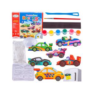 Kreatywny Zestaw Stwórz Magnes, Odlew DIY AUTA SPORTOWE, WYŚCIGOWE Zrób To Sam