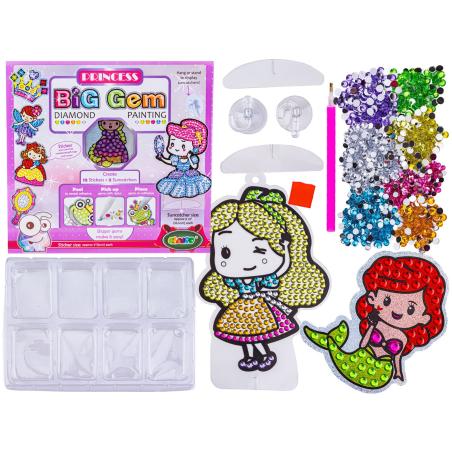 Haft Diamentowy Mozaika Diamentowa Naklejki Mozaika KSIĘŻNICZKI