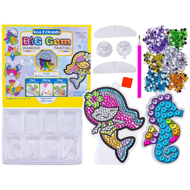 Haft Diamentowy Mozaika Diamentowa Naklejki Mozaika SYRENKI, MORSKIE ZWIERZĘTA Haft Diamentowy Mozaika Diamentowa Naklejki Mozaika SYRENKI, MORSKIE ZWIERZĘTA