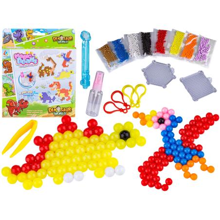 Koraliki Wodne DINOZAURY Zestaw Akcesoria