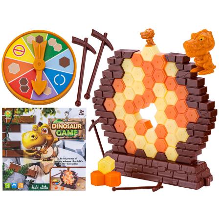 Gra Zręcznościowa URATUJ DINOZAURA Dino Pionowa Wieża Pułapka Plastry Miodu