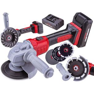 Boszka, Szlifierka Kątowa + Wymienne Tarcze Zestaw Majsterkowicza Narzędzia 