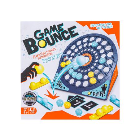 Rodzinna Gra Zręcznościowa BOUNCE GAME, Układanka, Tarcza, Karty, Piłeczki