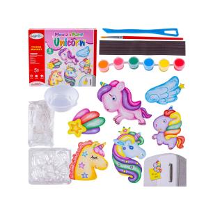 Kreatywny Zestaw Stwórz Magnes, Odlew DIY JEDNOROŻCE, UNICORN Zrób To Sam