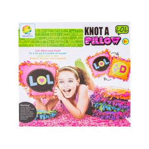 Kreatywny Zestaw, Wyszywanka, Pluszowa PODUSZKA Do Szycia DIY JASIEK