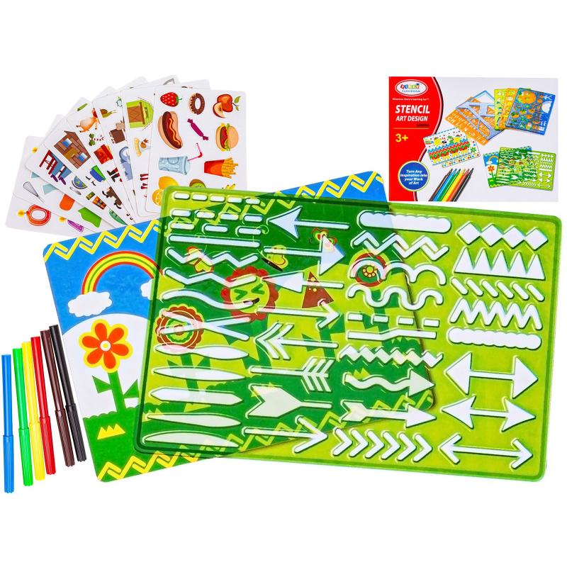 Spirograf Kreatywny Zestaw Do Rysowania Wzorów, Szlaczków, Szablony + Pisaki Spirograf Kreatywny Zestaw Do Rysowania Wzorów, Szlaczków, Szablony + Pisaki