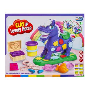MASA PLASTYCZNA CIASTOLINA UROCZY KOŃ Kreatywny zestaw 