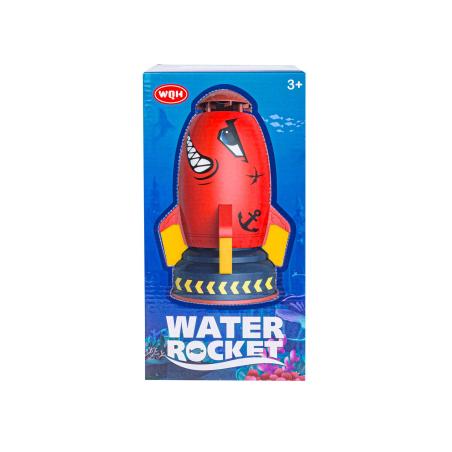RAKIETA WODNA Wyrzutnia rakiety wodnej, Water Rocket, Zraszacz, CZERWONY REKIN