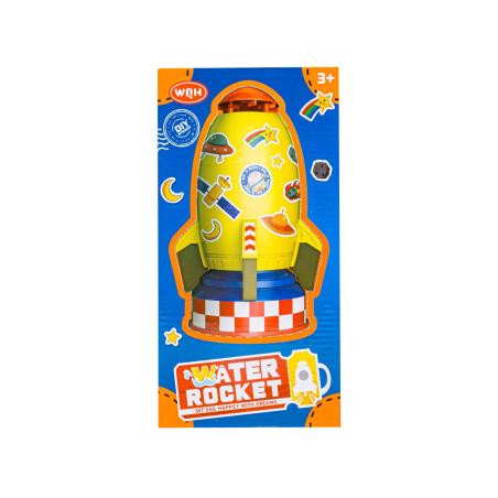 RAKIETA WODNA Wyrzutnia rakiety wodnej, Water Rocket, Zraszacz, ŻÓŁTA KOSMICZNA
