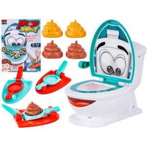 Gra zręcznościowa Wesoły Sedes POOP SHOOT + Wyrzutnia