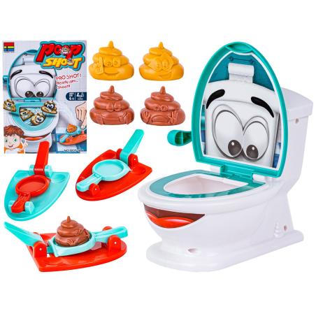 Gra zręcznościowa Wesoły Sedes POOP SHOOT + Wyrzutnia