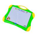 Wielofunkcyjna tablica magnetyczna 2w1, Pisak, Magnesy - literki, cyferki