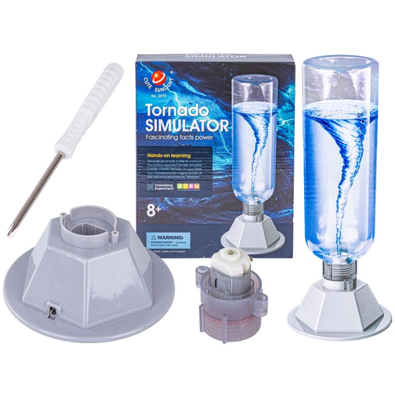 Zabawka Edukacyjna Naukowa dla dzieci TORNADO DIY Zbuduj To Sam Symulator Tornada Zabawka Edukacyjna Naukowa dla dzieci TORNADO DIY Zbuduj To Sam Symulator Tornada