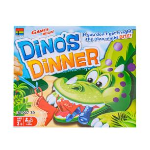 Wesoła Gra Zręcznościowa - GŁODNY DINOZAUR Nakarm dinozaura